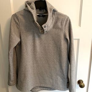 North Face hooded sweatshirt